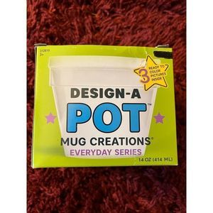 Kids Craft Create a Pot